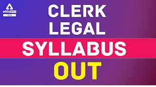 PSSSB Legal Clerk Syllabus 2022 | Legal Clerk Syllabus | Full Details