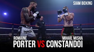 Romaine Porter vs Mihail Constandoi - K1 WRSA World Title 65kg