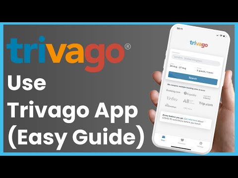 How do you use the Trivago app?