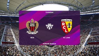 PES 2020 | Nice vs RC Lens - France Ligue 1 | 23/08/2020 | 1080p 60FPS