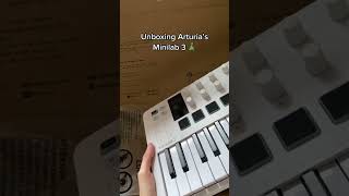 Unboxing Arturia Minilab 3 #arturia #minilab3