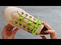 〔靴紐の結び方〕シャネルのロゴのような形が特徴の靴ひもの通し方　丸ひも編　how to tie shoelaces