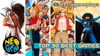 Top Best 30 Games of Neo Geo Ever!