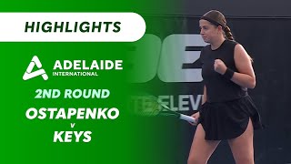 Jelena Ostapenko v Madison Keys - Adelaide International Highlights | Wide World of Sports