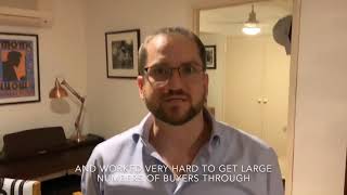 Happy client testimonial - 30 Kolora Place seller Richard Hayter