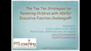 Top Ten Strategies to Parenting Kids with ADHD