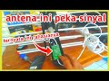 antena remot ini banyak digunakan untuk tv digital ??cara pasang dan langsung test !!!