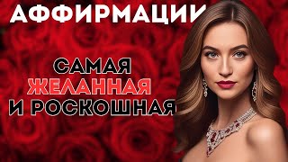 САМАЯ ЖЕЛАННАЯ И РОСКОШНАЯ женщина - Аффирмации для женщин