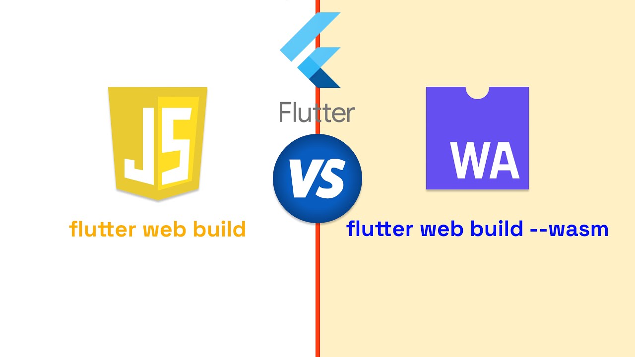 Flutter Web Js Vs Wasm Which Build Is Faster Youtube