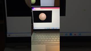 Vpython sphere with random colors.