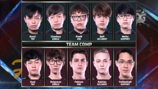 [Highlights] LoL Worlds 2015 - Quarterfinals - Edward Gaming vs Fnatic