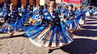 ASÍ se BAILA la MORENADA en GUAQUI, entrada folklórica 2023