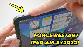 iPad Air 5 (2022) : How to Force Restart