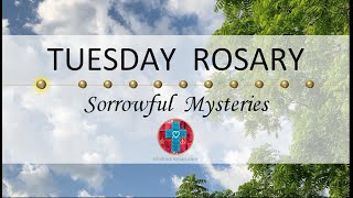 Tuesday Rosary • Sorrowful Mysteries of the Rosary 💜 June 28, 2022 VIRTUAL ROSARY