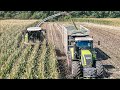 [2024] Silózás CLAAS JAGUAR 940 John Deere 7R, 4x Claas Axion [MAYER] Corn Silage 2024