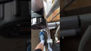 Noise from elliptical machine