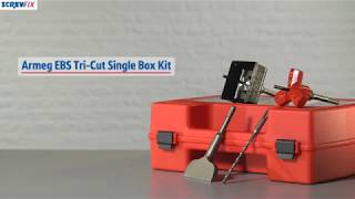 Armeg EBS Tri-Cut Single Box Kit | Screwfix