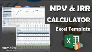 NPV & IRR Calculator Excel Template | Calculate NPV IRR in Excel!