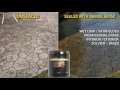 How To Apply the Armor AR350 Solvent Based Acrylic Sealer to Concrete and Pavers