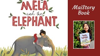 Mela and the Elephant by Dow Phumiruk and Ziyue Chen: An Interactive Read Aloud Video for Kids