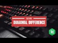 Diagonal Difference - HackerRank Solution in C