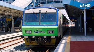 Korail | 광주셔틀 CDC 디젤동차 광주선 통근열차 광주송정 - 광주 전구간 주행영상. |4K|