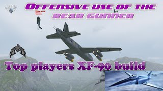 World of Warplanes | XF-90 best build |  EF-131 | OP Tail gunner offensive use