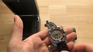 Unboxing of Aquadive Bathysphere 100 GMT Watch