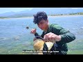 catch and cook bunog fish in the river life in the philippines countryside episode 5