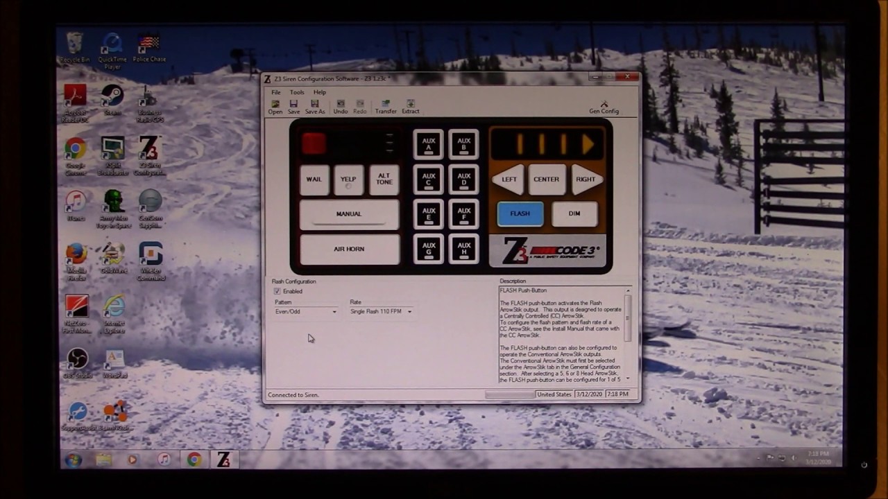Code 3 Z3 Software Configuration Youtube