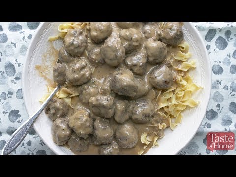 Mom's Swedish Meatballs