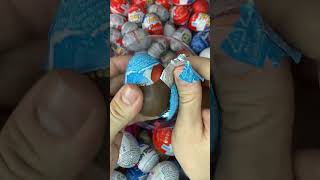 NEW! Kinder Surprise Eggs opening ASMR 🦔 / A Lot of Surprise eggs #shorts #satisfying #asmr