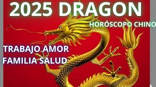 DRAGON 2025 HORÓSCOPO CHINO