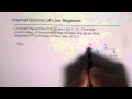 11 Find Coordinates of Point Dividing Vector Segment Internally