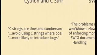 Cython vs SWIG, Fight!