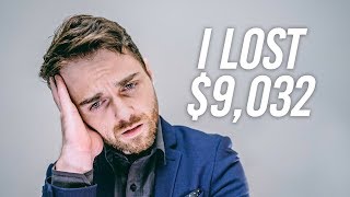 I lost $9,032 in the Stock Market - Dividend Investing with Robinhood