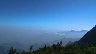 kodaikanal - moir point hills view 03 - nature footage | 4K