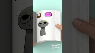 Sprunki lucky transformation Creativity Flipbook #sprunki #Creativity #Flipbook #shorts