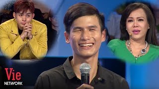 Việt Hương xúc động rơi nước mắt trước tâm sự của chàng trai hát rong khiếm thị | Người Bí Ẩn