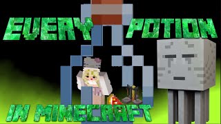 CAN I MAKE EVERY POTION IN MINECRAFT? /MINECRAFT LETS PLAY 500 DAY SURIVAL CHALLENGE EP24