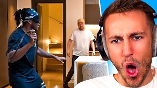MINIMINTER REACTS TO PLAYING THE QUIET PLACE GAME vs KSI