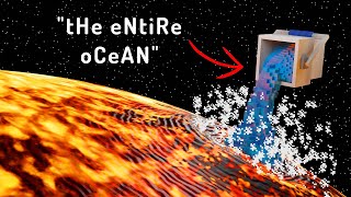 What Happens If We Pour Earths Ocean On The Sun? - simulated by Minecraft