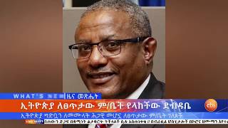 ኢትዮጵያ ግድቧን ለመሙላት ሕጋዊ መሆኗ ለፀጥታው ም ቤት ገለጸች እና ሌሎችም ዘገባዎች / What's New May 19, 2020