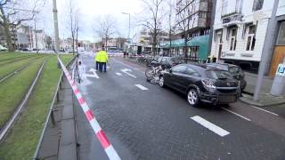 Politie schiet op auto in centrum Rotterdam