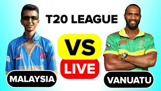 🔴Live | Malaysia vs Vanuatu | T20 Series 2019 | Live Scores and Commentary