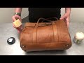 how to protect a veg tanned mulberry handbag leather repair company