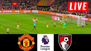 Bournemouth vs Man United | English premier League 2023 | Epl Live | Pes 21 Gameplay