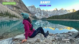 Most Beautiful Moraine Lake 2025: Best Travel Guide \u0026 Tips | Banff National Park's Turquoise Gem