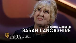 Sarah Lancashire wins the Leading Actress BAFTA for Happy Valley | BAFTA TV Awar