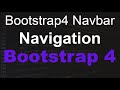 bootstrap4 responsive navbar | Responsive header using bootstrap navbar | Bootstrap Responsive Menu